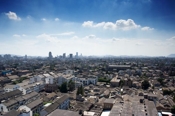 Suzhou from above