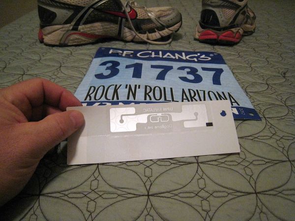 Tagged for Running