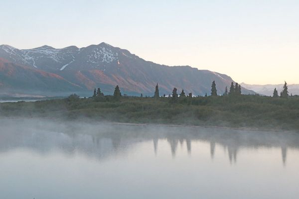 TANGLE LAKE, Denali Highway, Alaska (6-2019) WATERCOLOR (28)