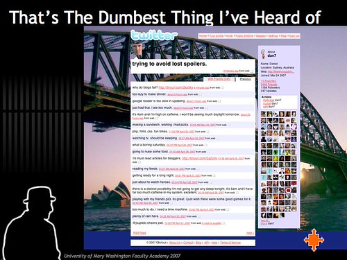 That's the Dumbest Thing I Ever Heard