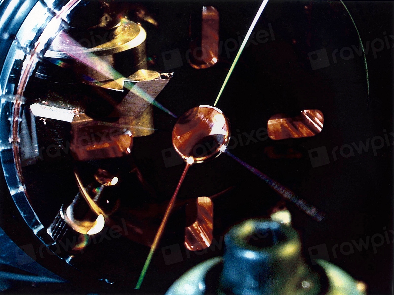 The copper accelerator structures are