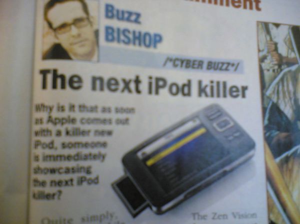 The next iPod Killer NOT!
