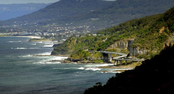 The Sea Cliff Bridge. Clifton. NSW