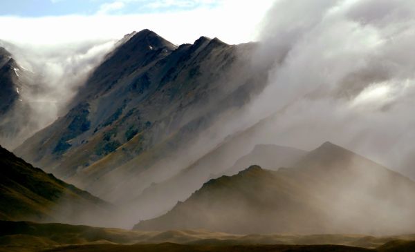 The Two Thumb Range. South Canterbury. NZ