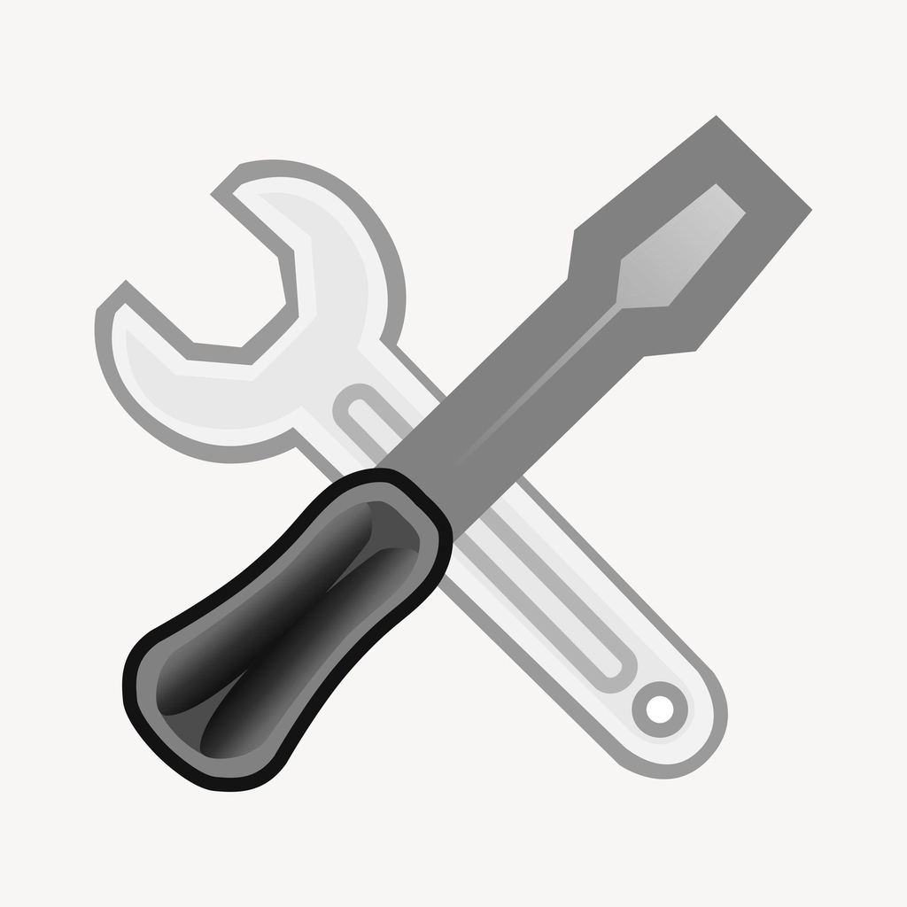 Tool icon clipart, illustration vector