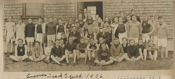 Track Squad, 1906 (from Francis Patton Scrapbook)