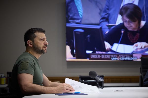 Ukraine proposes to adopt a resolution condemning energy terror - speech by President Volodymyr Zelenskyy at the meeting of the UN Security Council convened after the missile strikes of the Russian Fe...