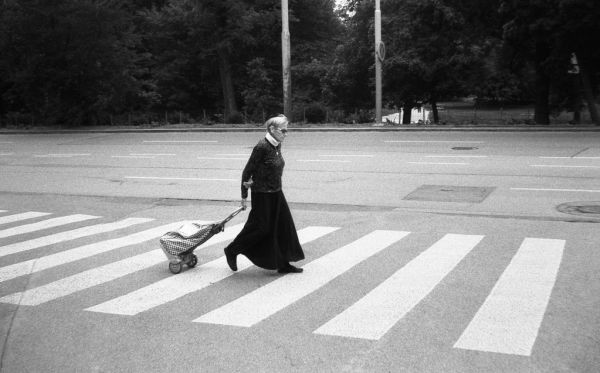 Vilia - Woman on Crosswalk
