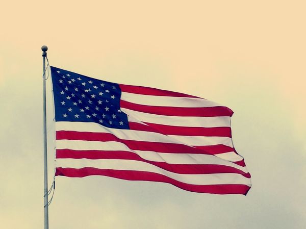 vintage USA Flag