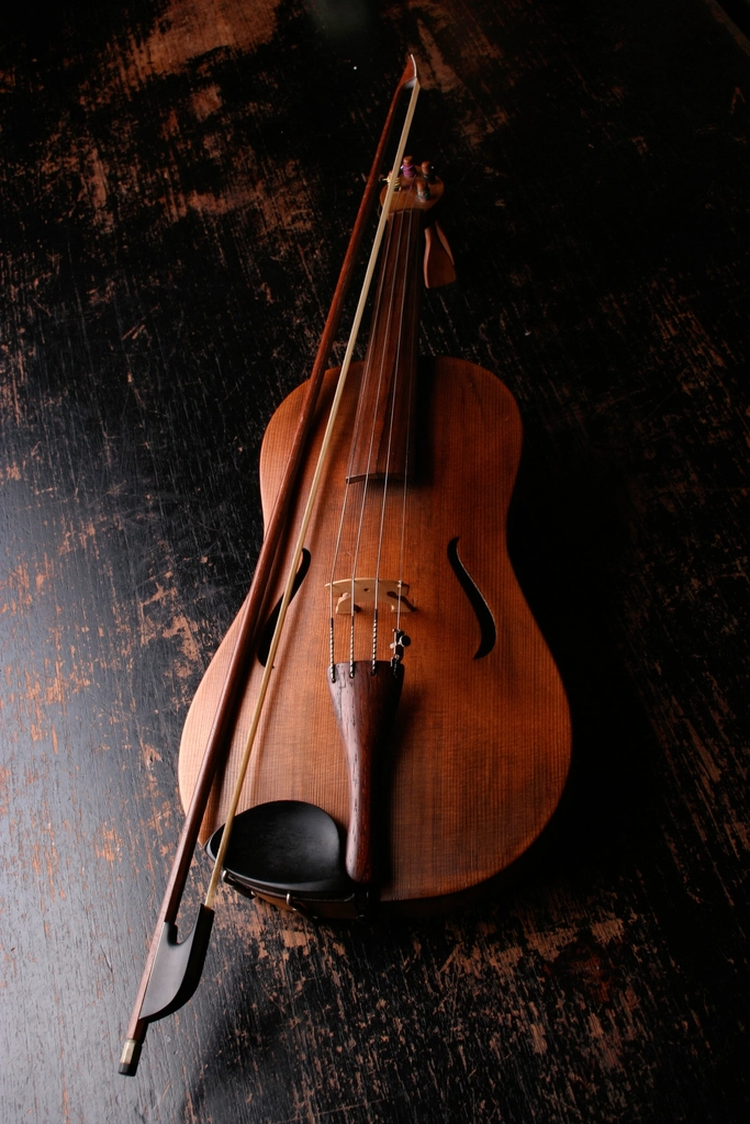 Violin, classical music instrument background