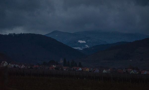 Vue sur Kaysersberg et son chΓ’teau