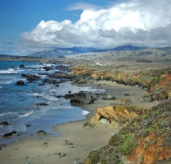 WATERCOLOR - CA - SLO CO (10)