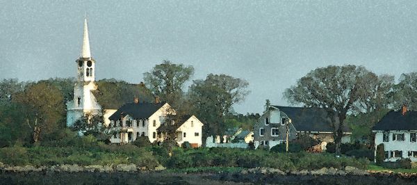 WATERCOLOR - MAINE - Jonesport (2)