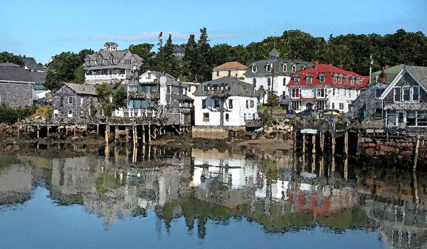 WATERCOLOR - MAINE - Stonington (4)