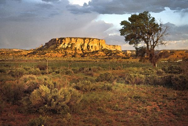 WATERCOLOR - NEW MEXICO - Zuni (1)