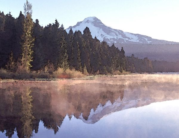 WATERCOLOR - OREGON - (10)