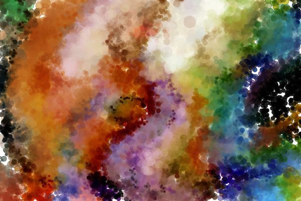 watercolor splatter pattern