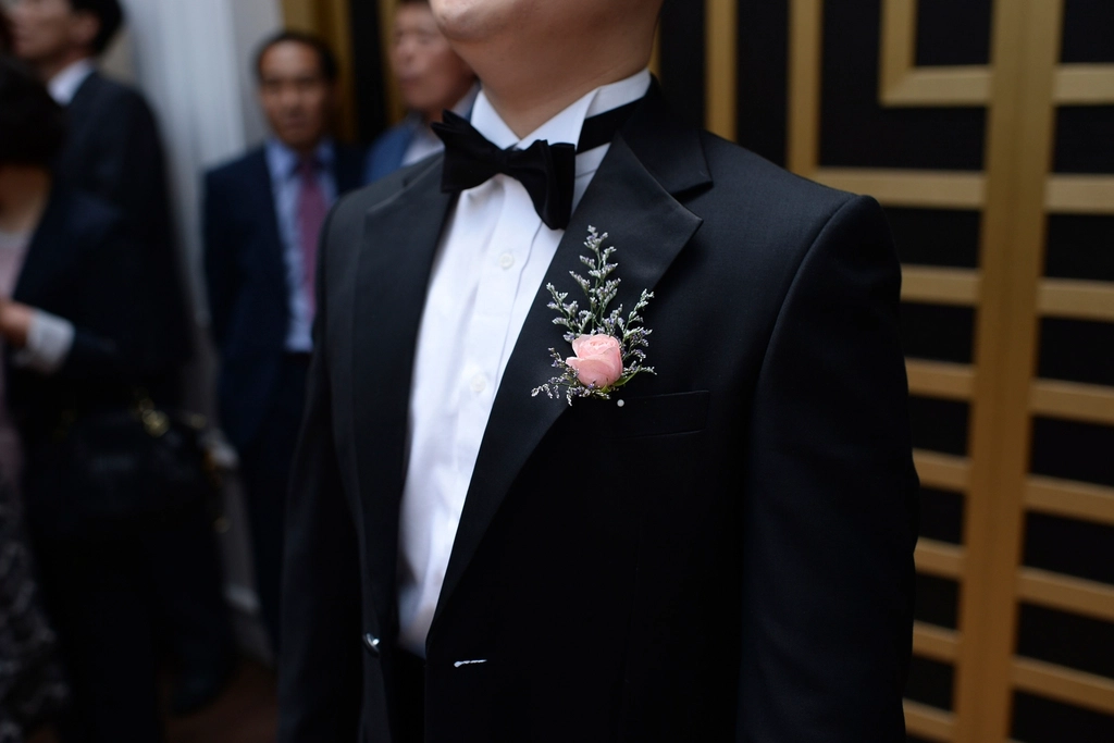 Wedding Groom in Tuxedo