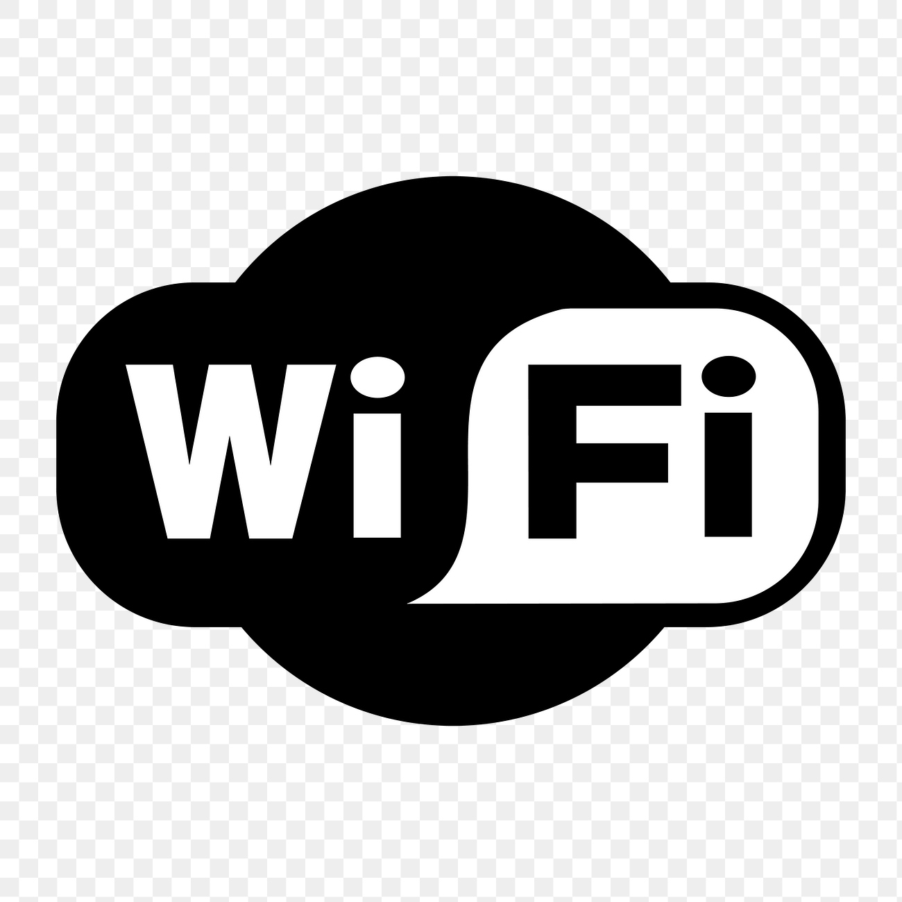 WiFi sign png sticker, transparent
