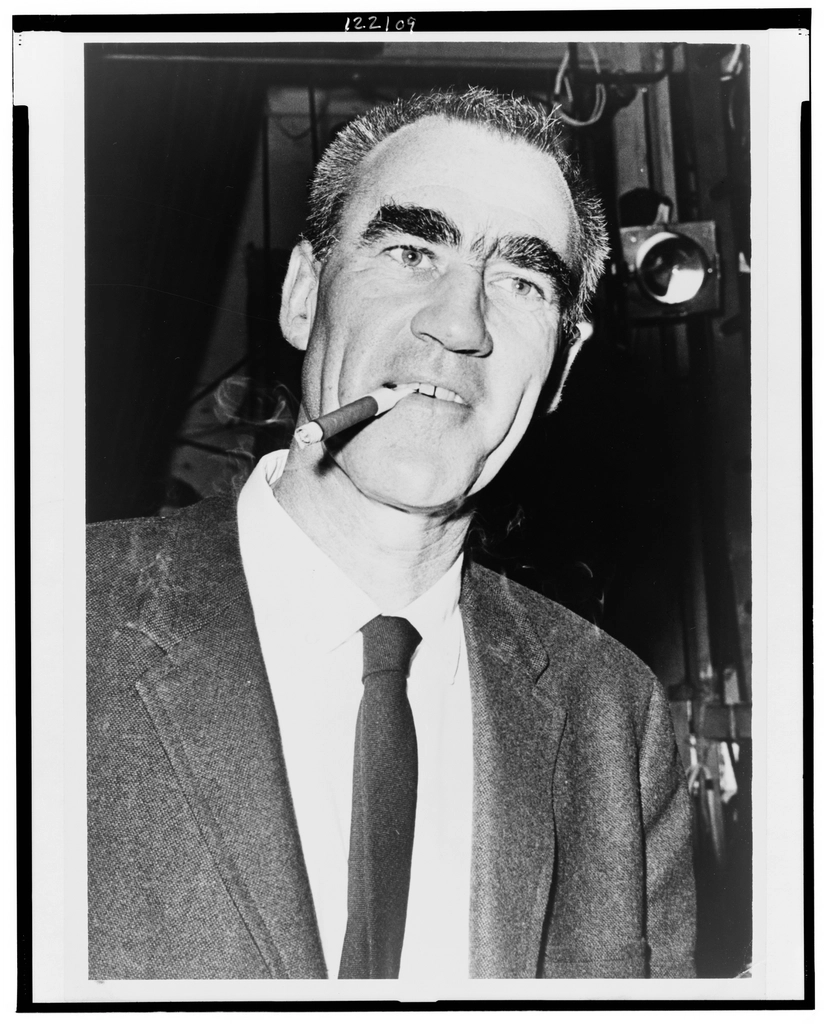 William Gibson, head-and-shoulders portrait, facing