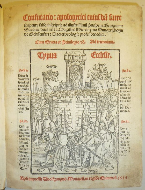 Woodcut used by Wolfgang Stoeckel