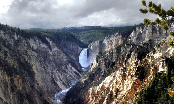Yellowstone NP. Artist Point.