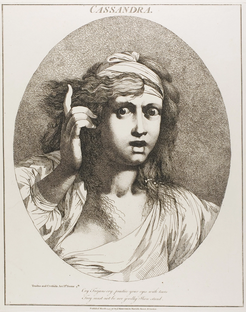 Cassandra, Twelve Characters Shakespeare John