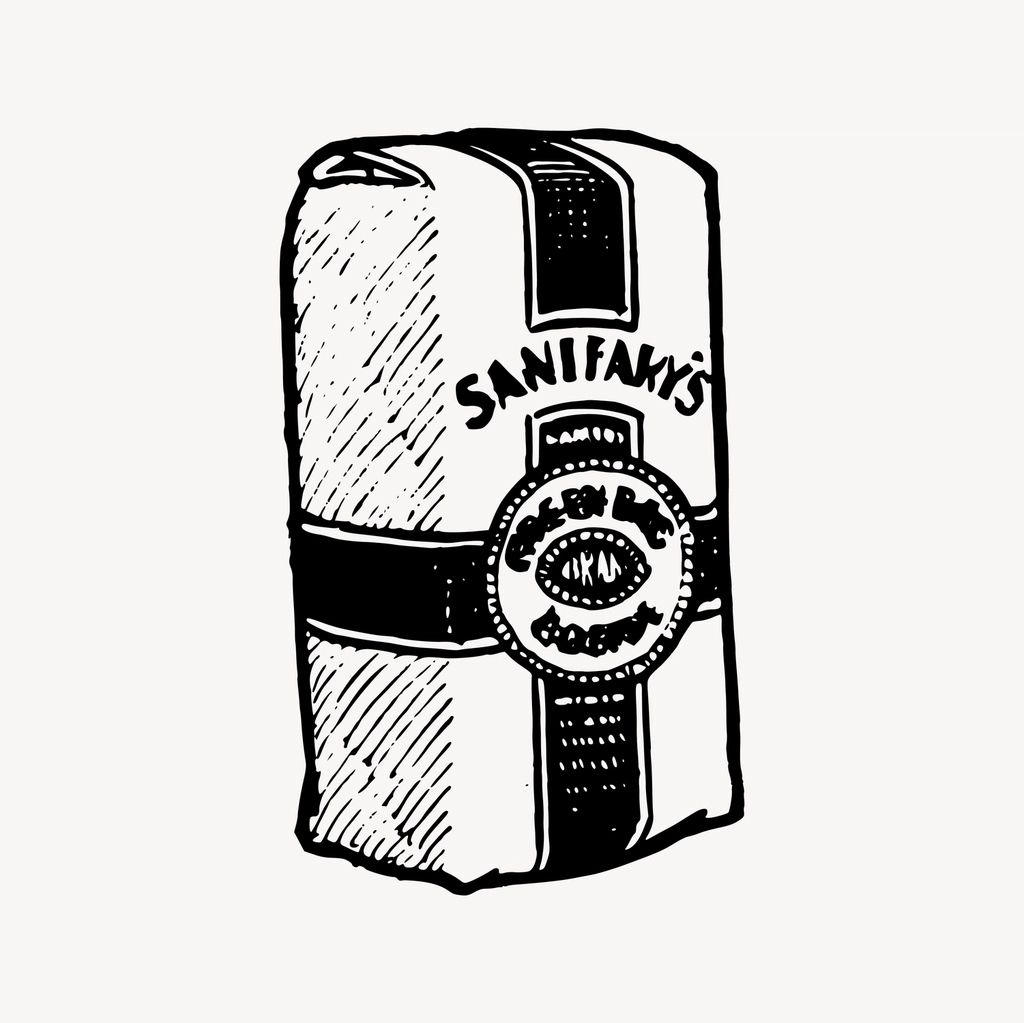 Food bag clipart, drawing illustration