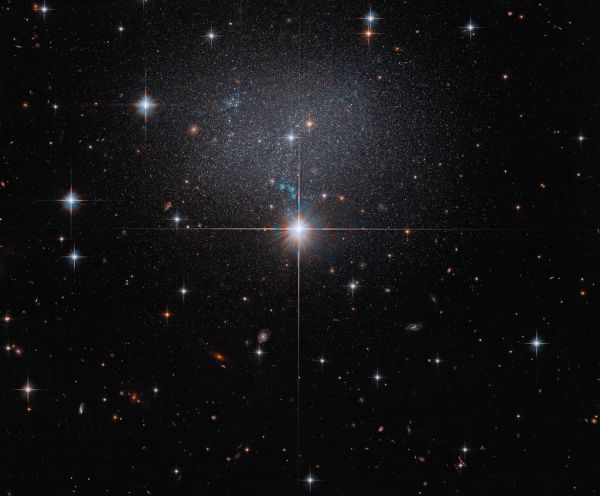 Hubble Spies Faint Irregular Galaxy