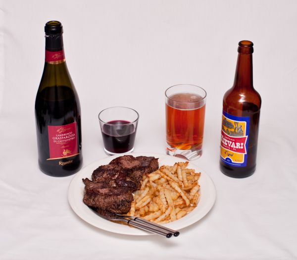 Meat and potatoes
