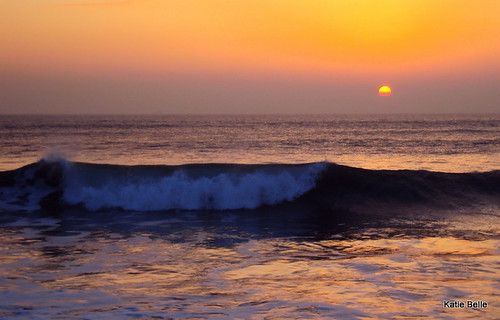 Newgale Beach, Sunset