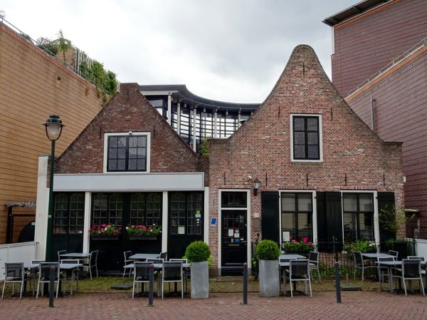 Two adjacent cafes