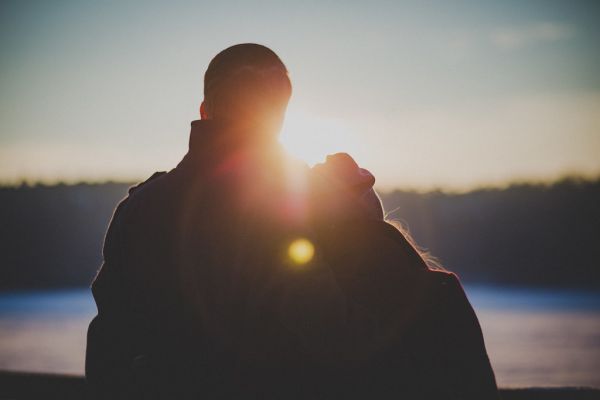 Watching sunset