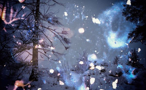 When God bloweth there cometh frost